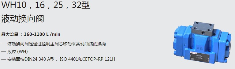 SHLIXIN上海立新WH10，16，25，32型液動(dòng)換向閥